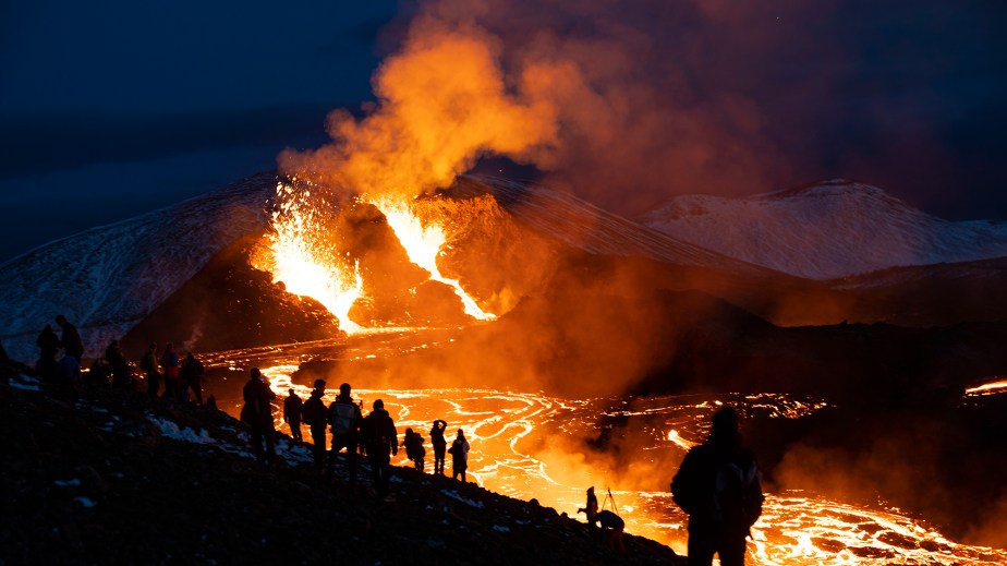 Wulkan Fagradalsfjall –&nbsp;Islandia